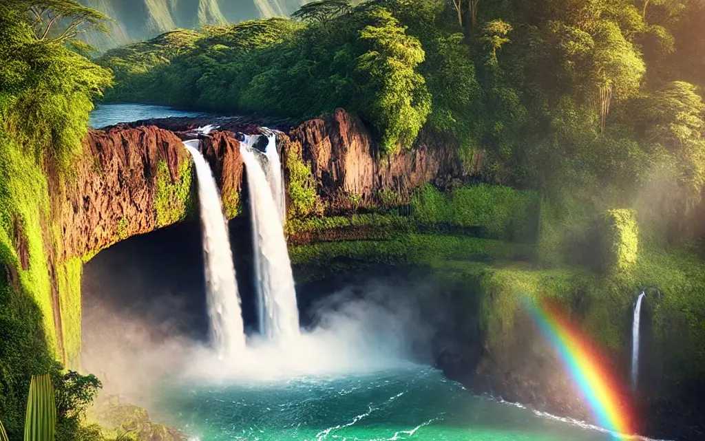 Rainbow Falls (Wailuku River): Ein Juwel der Natur in Hilo, Hawaii